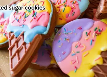 frosted sugar cookies