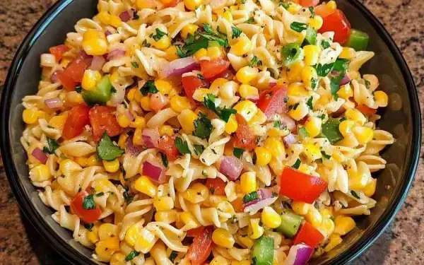 Mexican Street Corn Pasta Salad