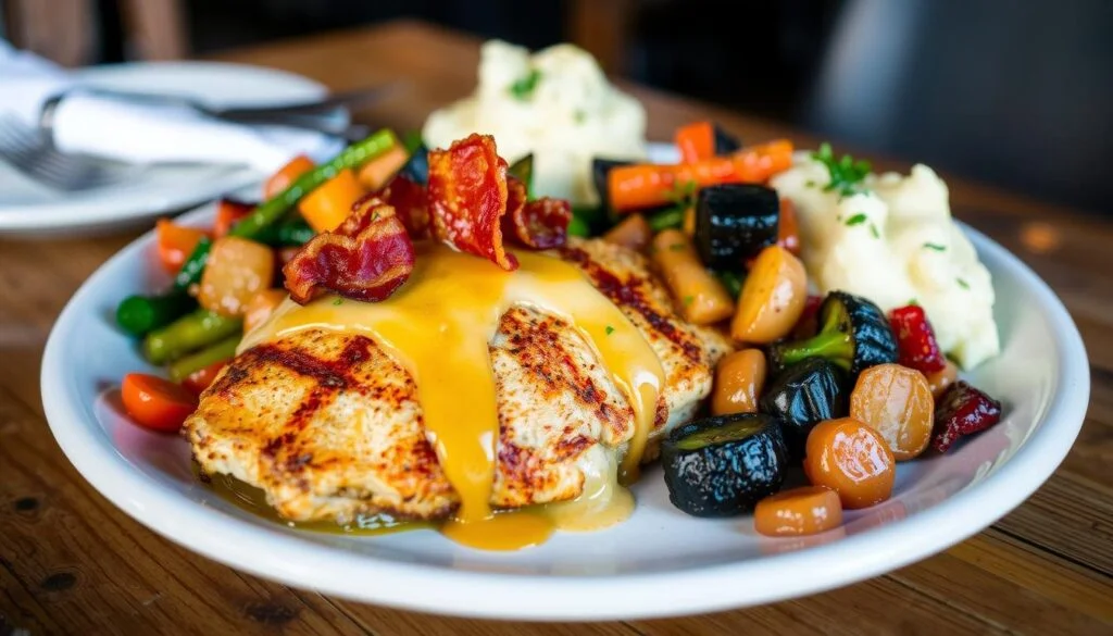 Alice Springs Chicken Plating