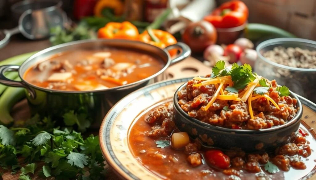 Ground Beef Soup and Chili Recipes