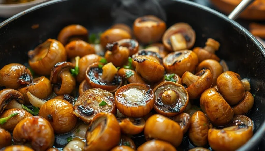 Sautéing Mushrooms for Australian Cuisine Recipes