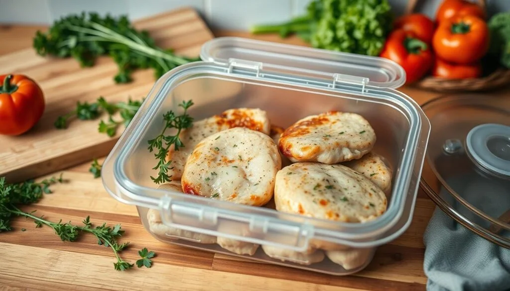 Storing Baked Pork Cutlets