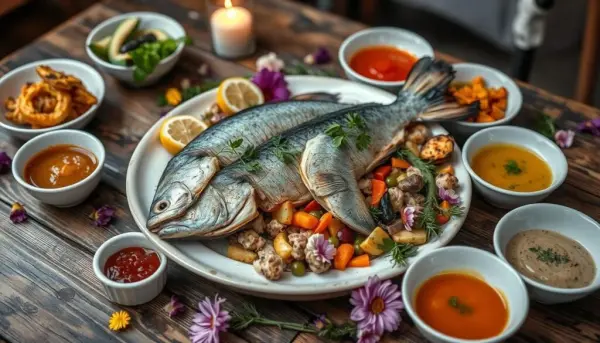 Whiting Fish Special Occasion Platter