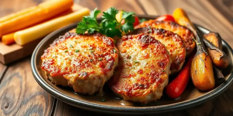 baked pork cutlets