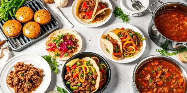 easy fast recipes with hamburger meat