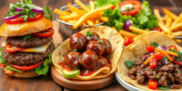 meal ideas hamburger