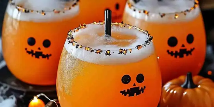 Ghostly Halloween Punch