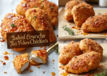 Baked Crunchy Hot Honey Chicken Recipe