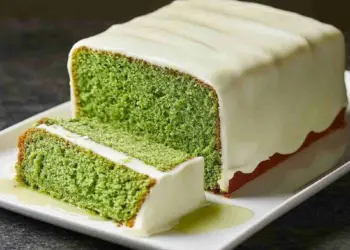 Pastel de Terciopelo Azul