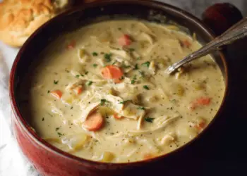 healthy pot pie soup