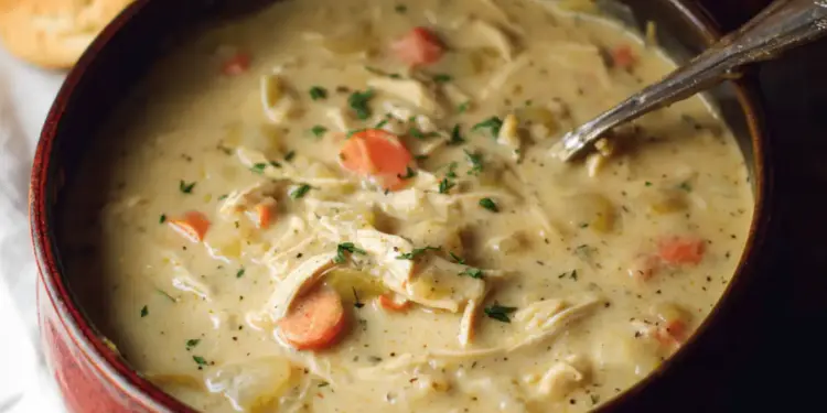 healthy pot pie soup