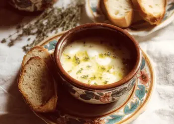 Country French Garlic Soup