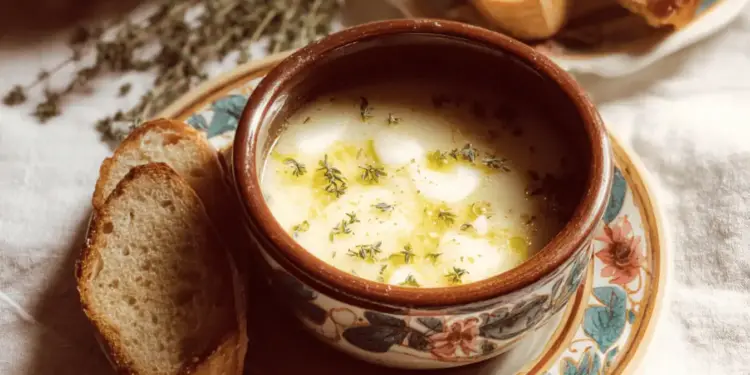 Country French Garlic Soup
