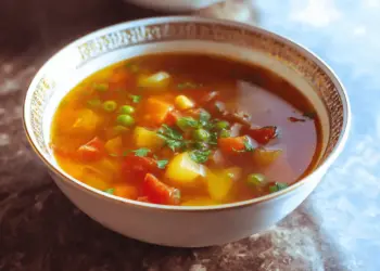 homemade vegetable soup