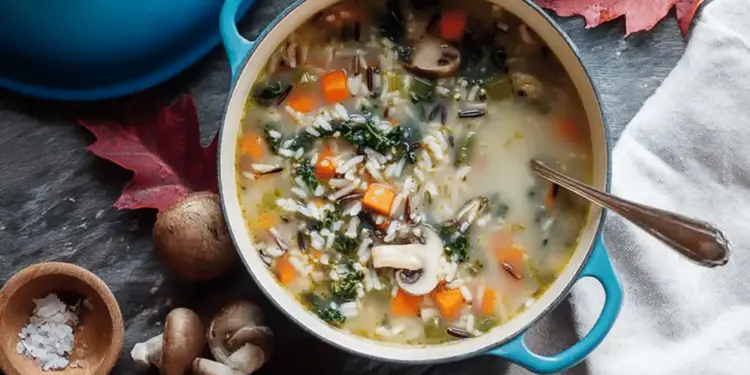 Delicious Autumn Wild Rice Soup