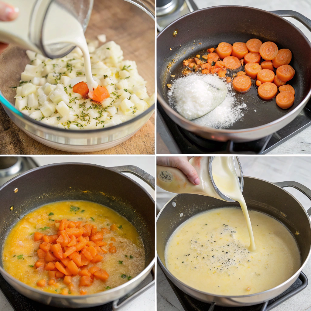 Creamy carrot soup recipe how to make