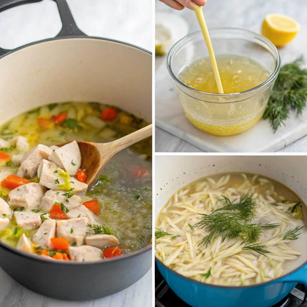 Lemon Chicken Orzo Soup How to Make