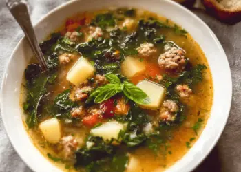 sausage potato kale soup
