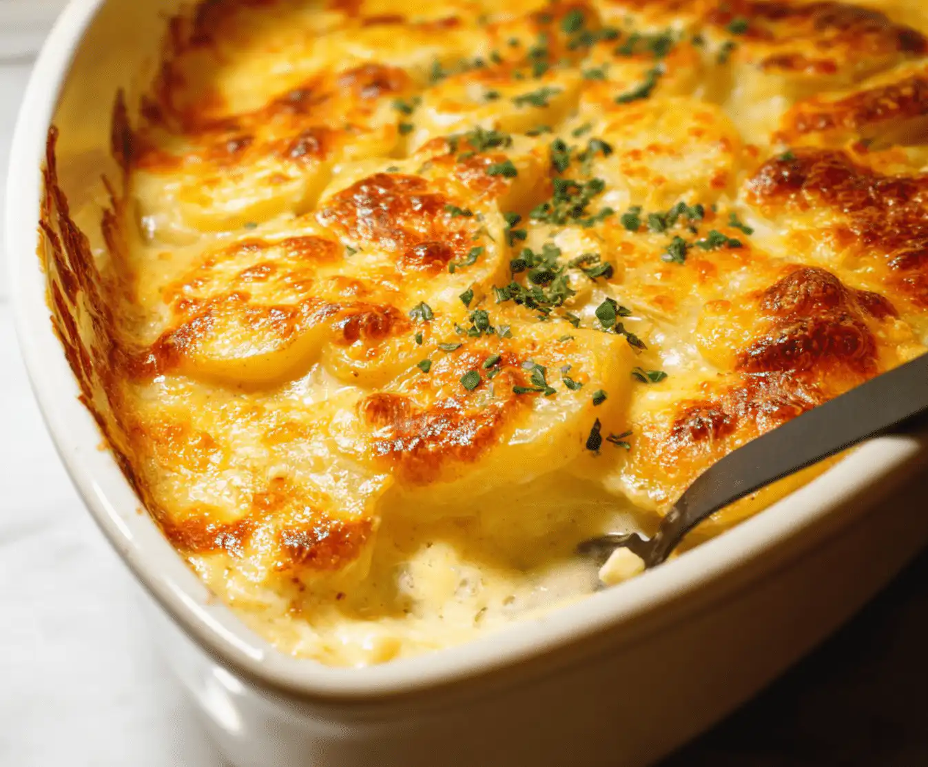 Cheesy Scalloped Potatoes: Creamy Restaurant Quality Recipe