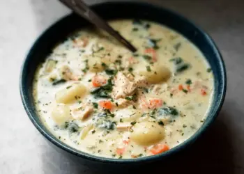 Olive Garden chicken gnocchi soup