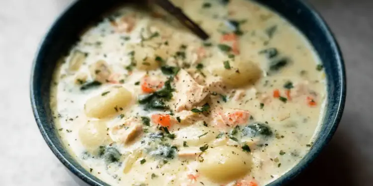 Olive Garden chicken gnocchi soup