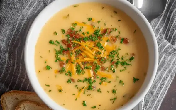 cheddar potato soup