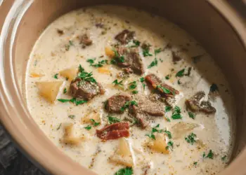 cheesesteak potato soup