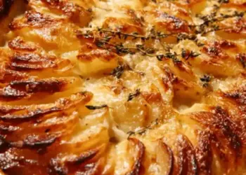 Thanksgiving au gratin potatoes