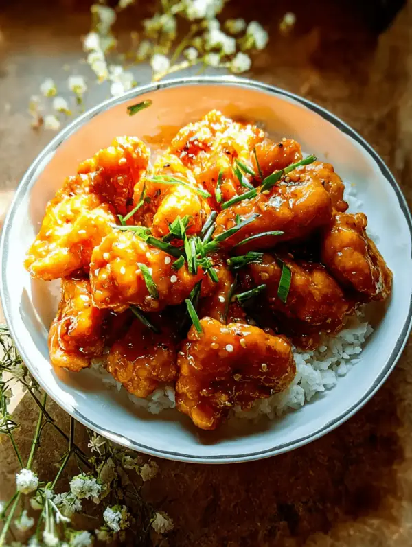 Honey Garlic Chicken