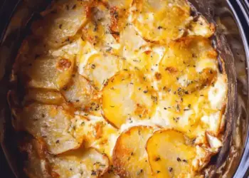 slow cooker scalloped potatoes