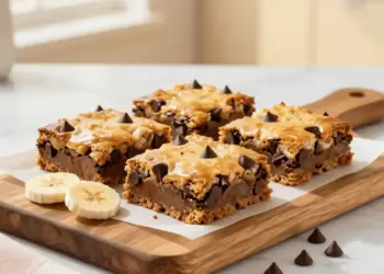 Chocolate Chip Banana Bars