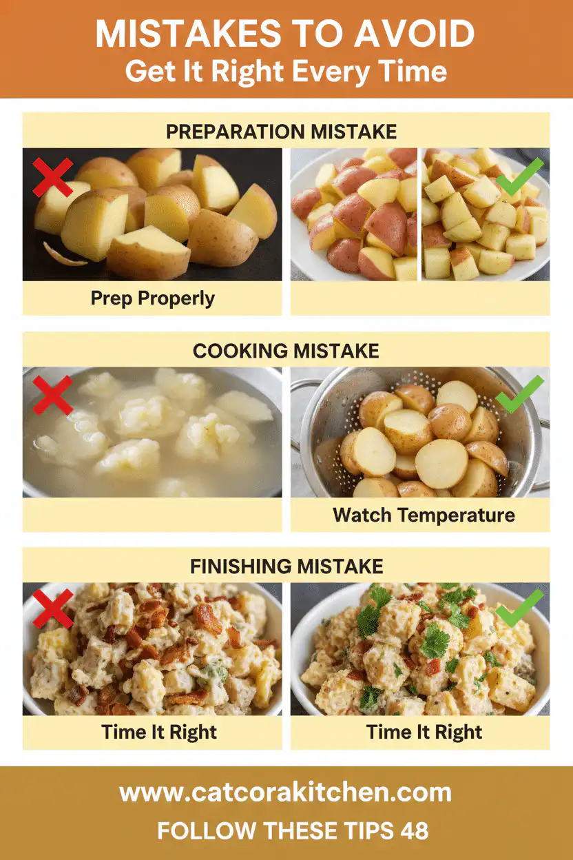 German potato salad common mistakes