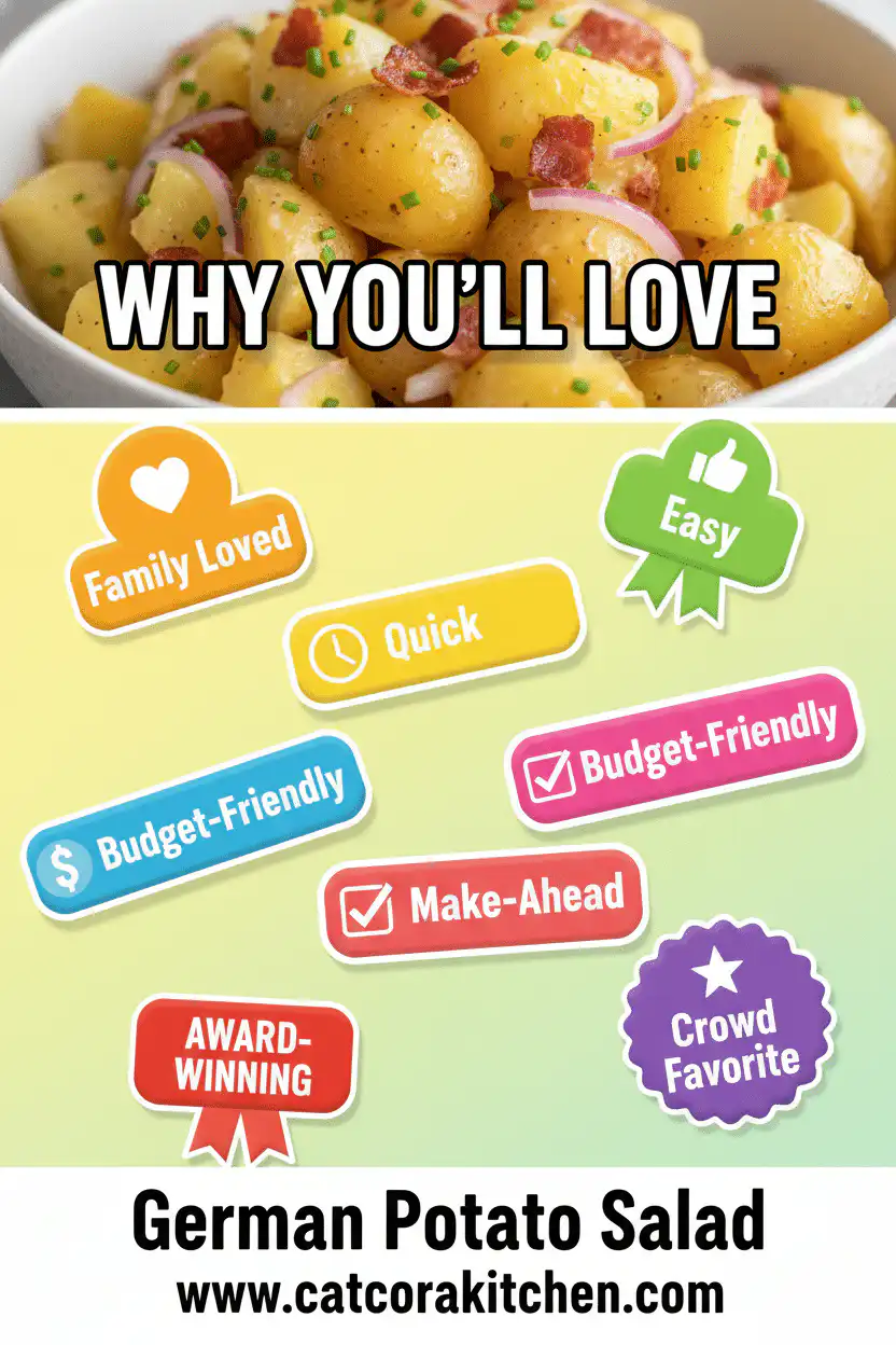 Why you'll love German potato salad