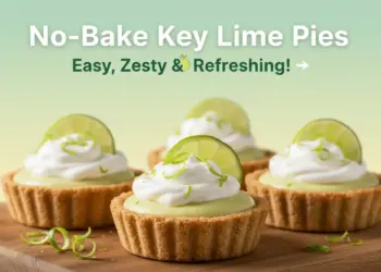 No-Bake Key Lime Pies