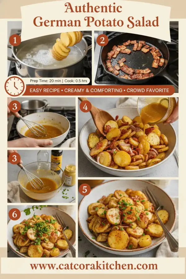 How to make authentic German potato salad