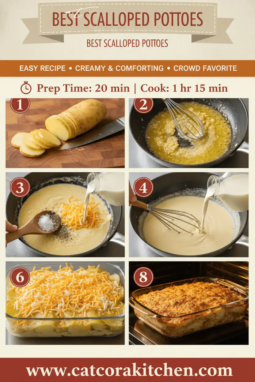 Scalloped potatoes How to Make