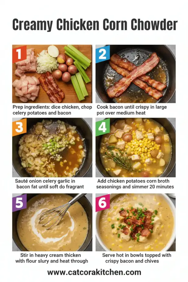 Chicken corn chowder how to make