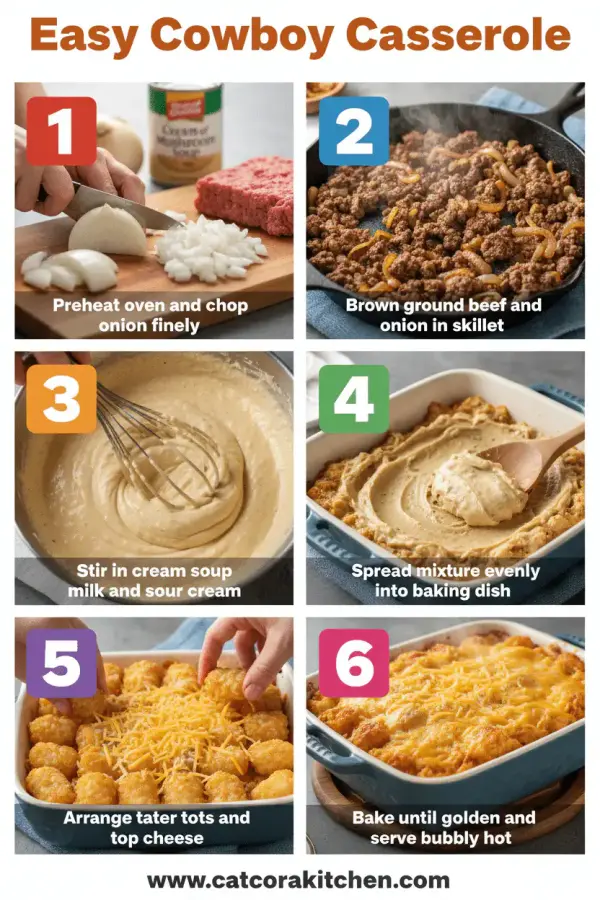 Easy cowboy casserole how to make