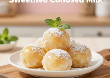 Sweetened Condensed Milk Snowballs