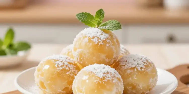 Sweetened Condensed Milk Snowballs