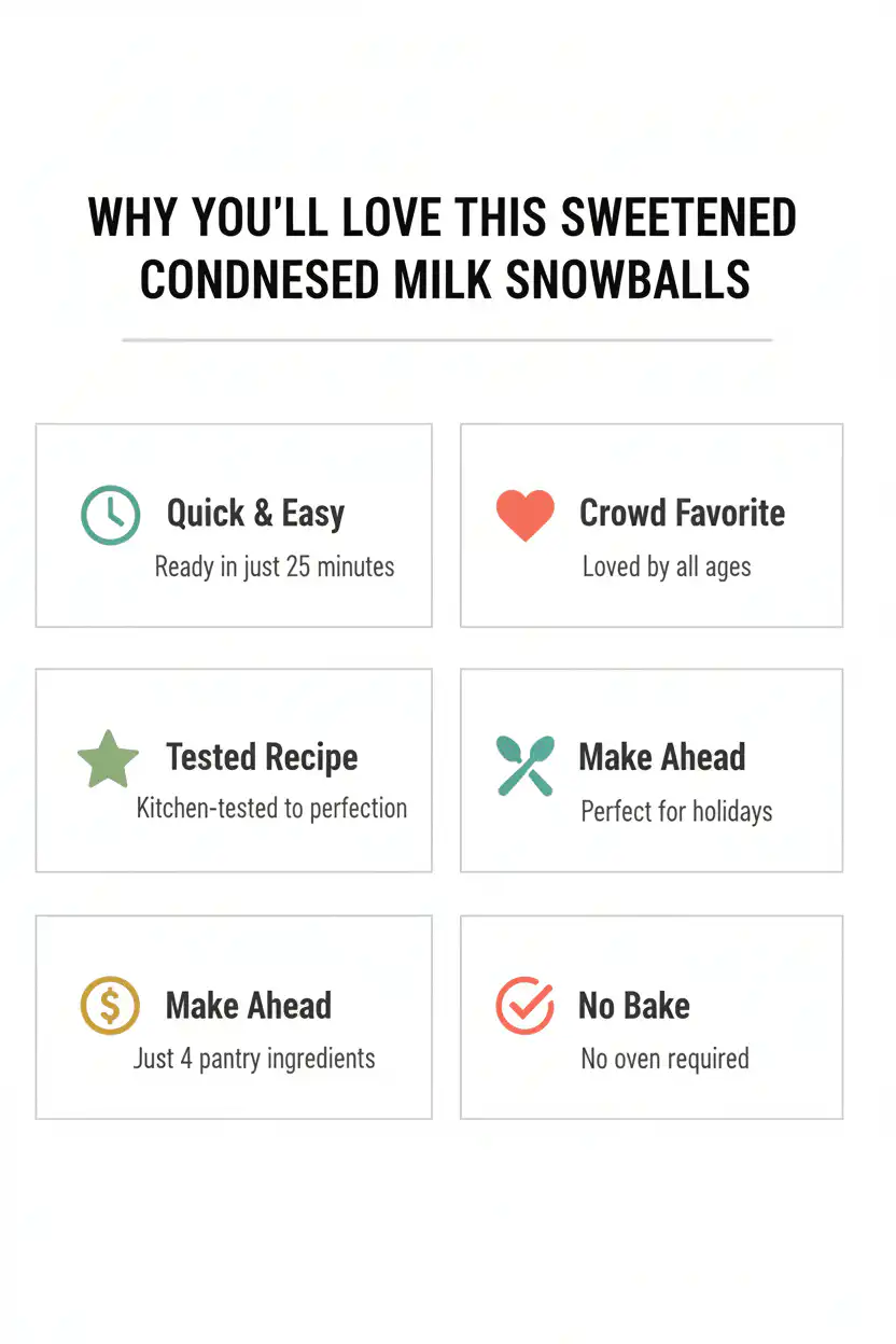 Why you'll love Sweetened Condensed Milk Snowballs