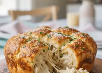 alfredo chicken bread