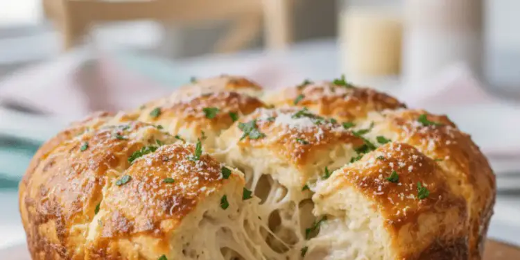 alfredo chicken bread