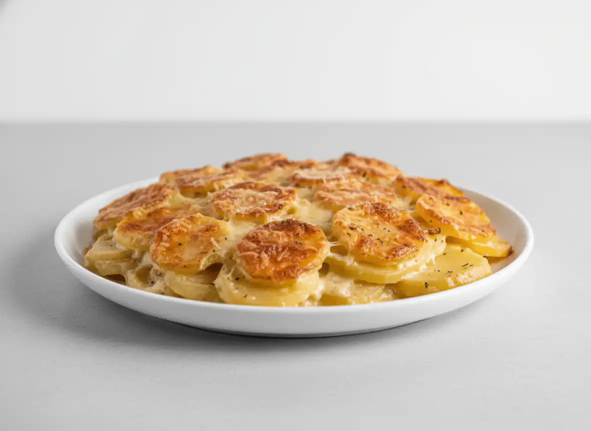 card recipe ingredients and instructions au gratin potatoes