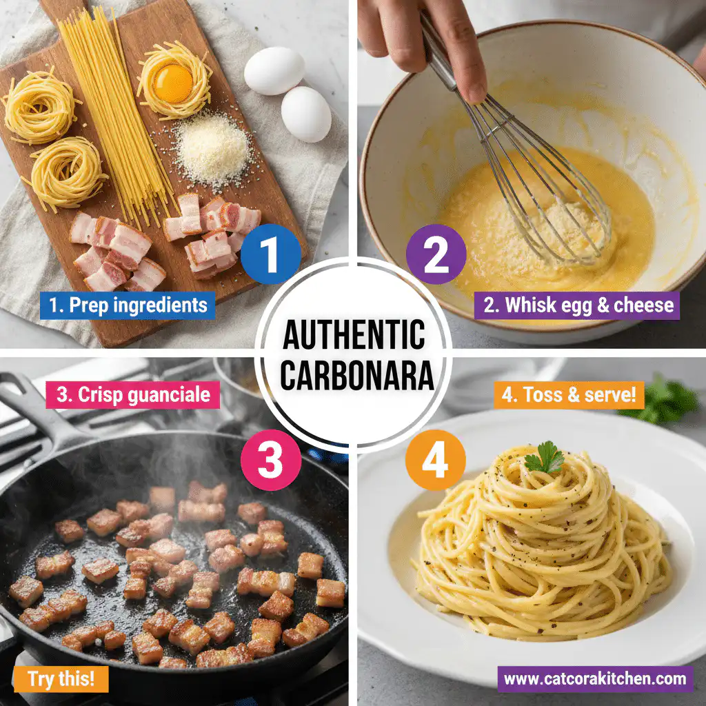 card recipe ingredients and instructions authentic carbonara recipe