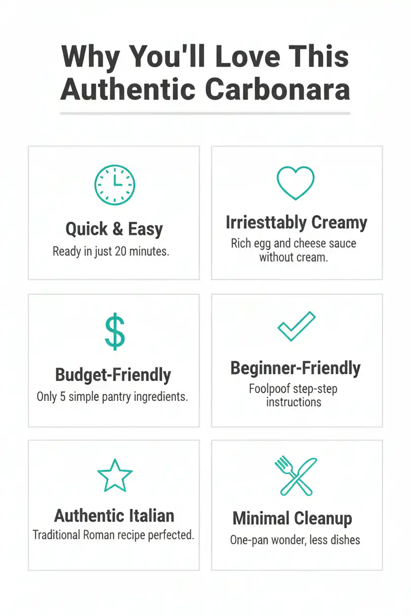 Why you'll love authentic carbonara