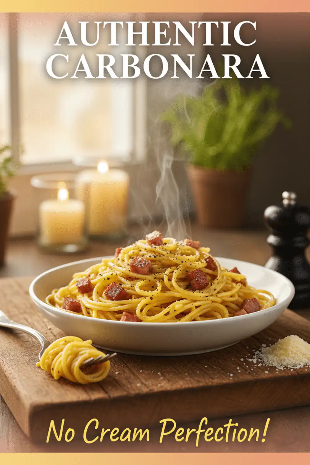 Authentic Carbonara Recipe - Traditional Italian Method