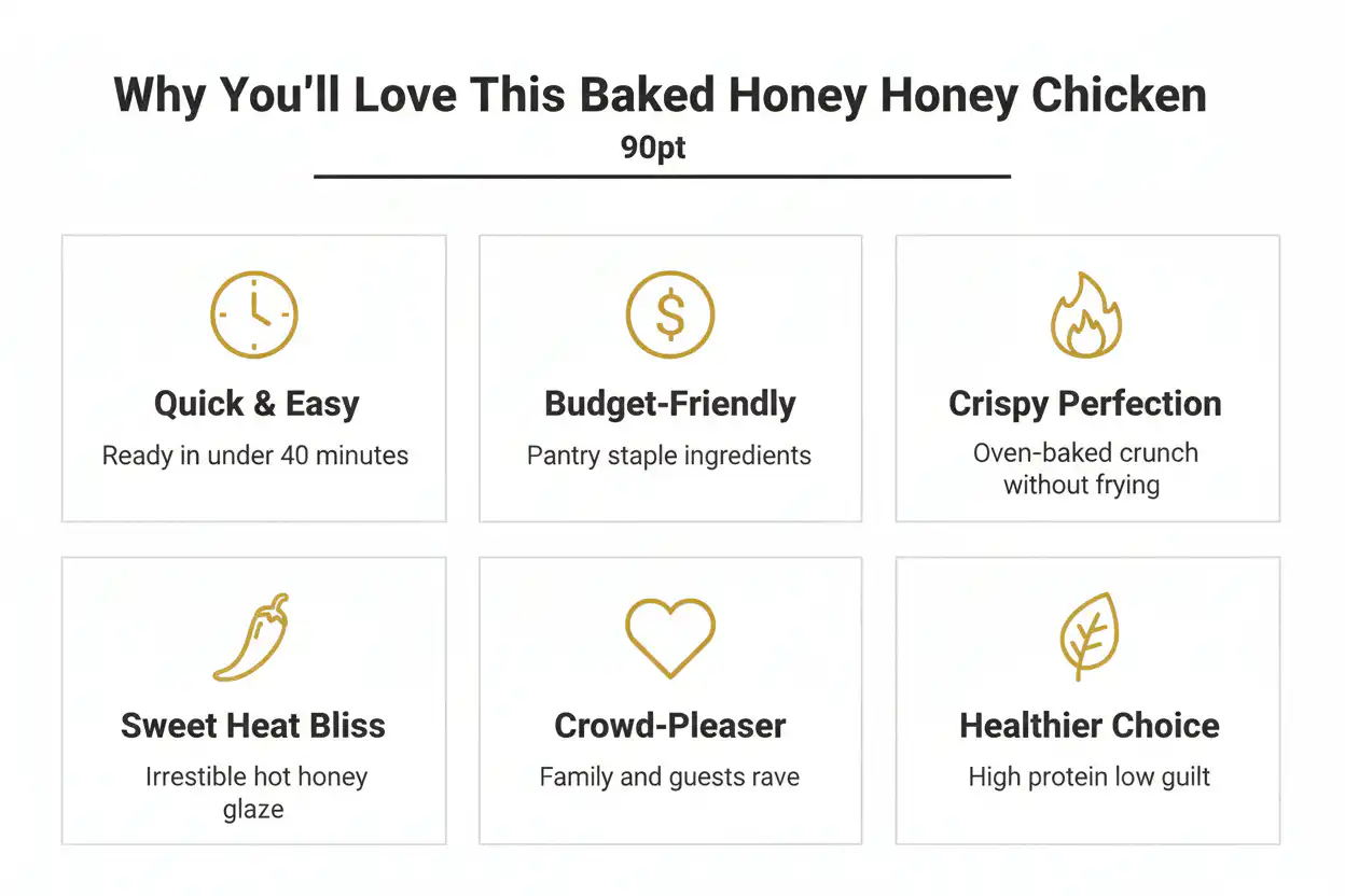 Why you'll love baked hot honey chicken