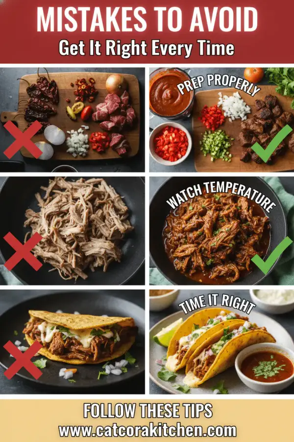 Birria tacos common mistakes