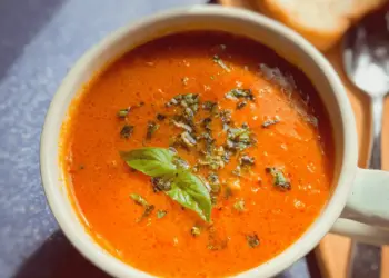 roasted tomato basil soup